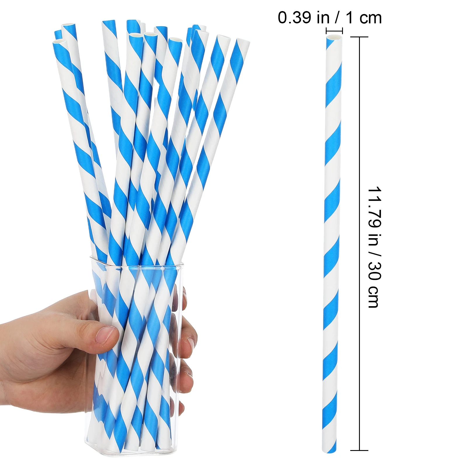 10x300mm Paper Sticks Consumables for Cotton Candy Machines Commercial Supplies Bulk Use Events Parties Weddings Kitchen