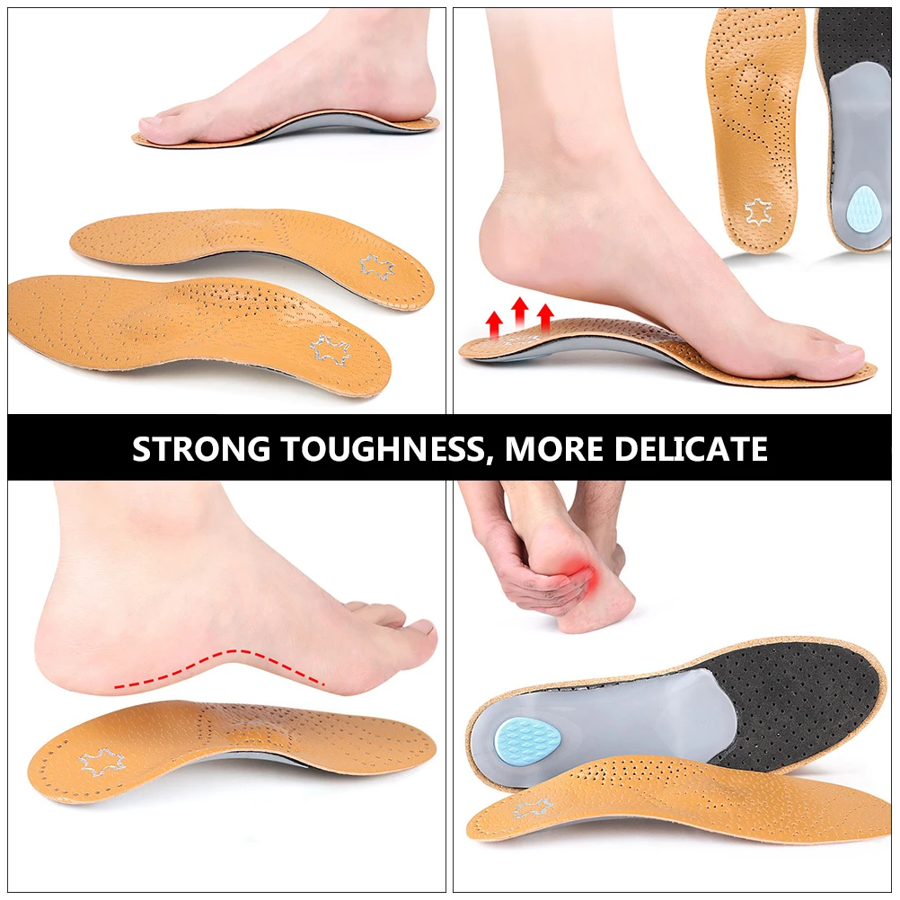

Unisex Arch Support Insoles Flatfoot Correct thotics Leg Breathable Mesh Anti Odor Sweat Absorbing Heel Pad Sole Cushion