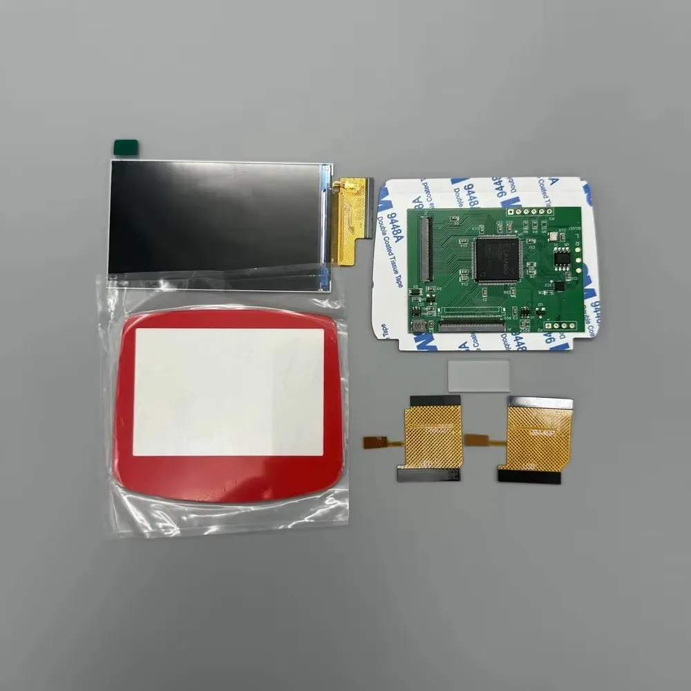 2,9 inch origineel formaat IPS LCD-scherm met hoge helderheid voor Gameboy Advance GBA, ondersteunt pixelmodusweergave, warmlichtschermen