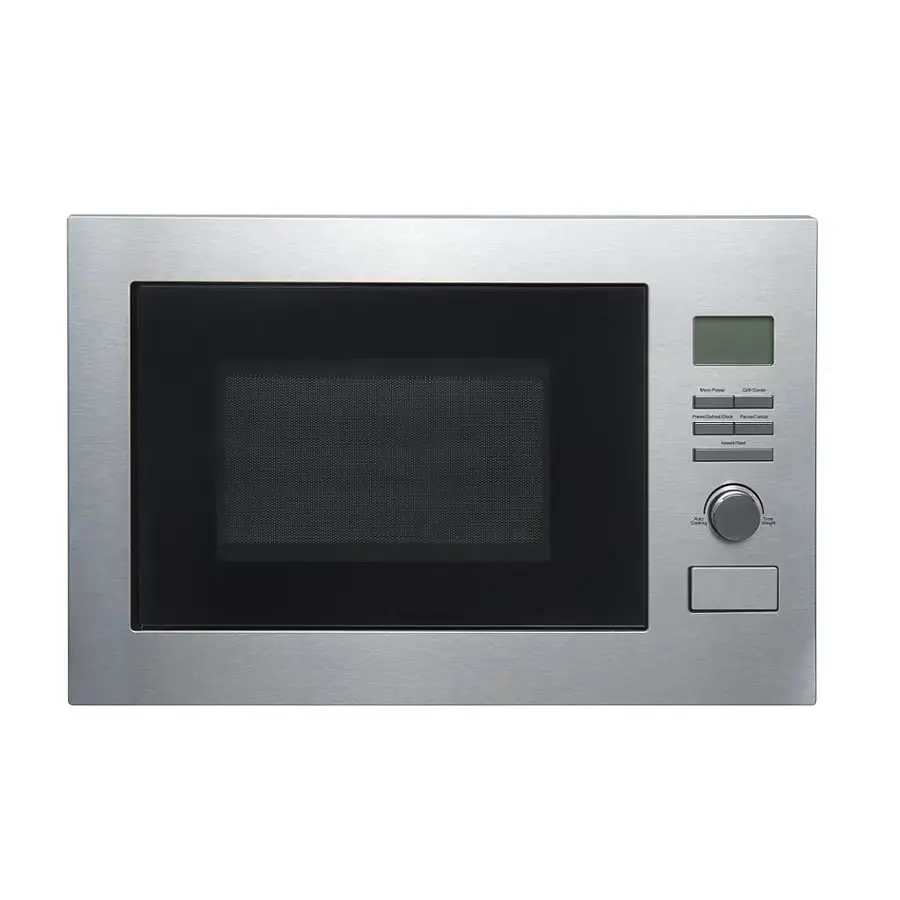 20L Large Kitchen Countertop Microwave Oven with Built-in Installation Glass Housing Grilling Function for Hotels Household Use
