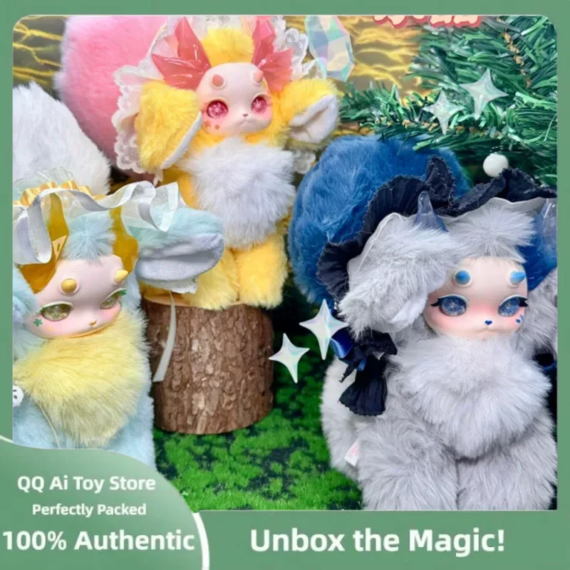 

Original Tutulong 3 Cat Dragon Fantasy Creature Phantom Color Crystal Series Blind Box Pulsh Doll Trendy Toy Girl Birthday Gift