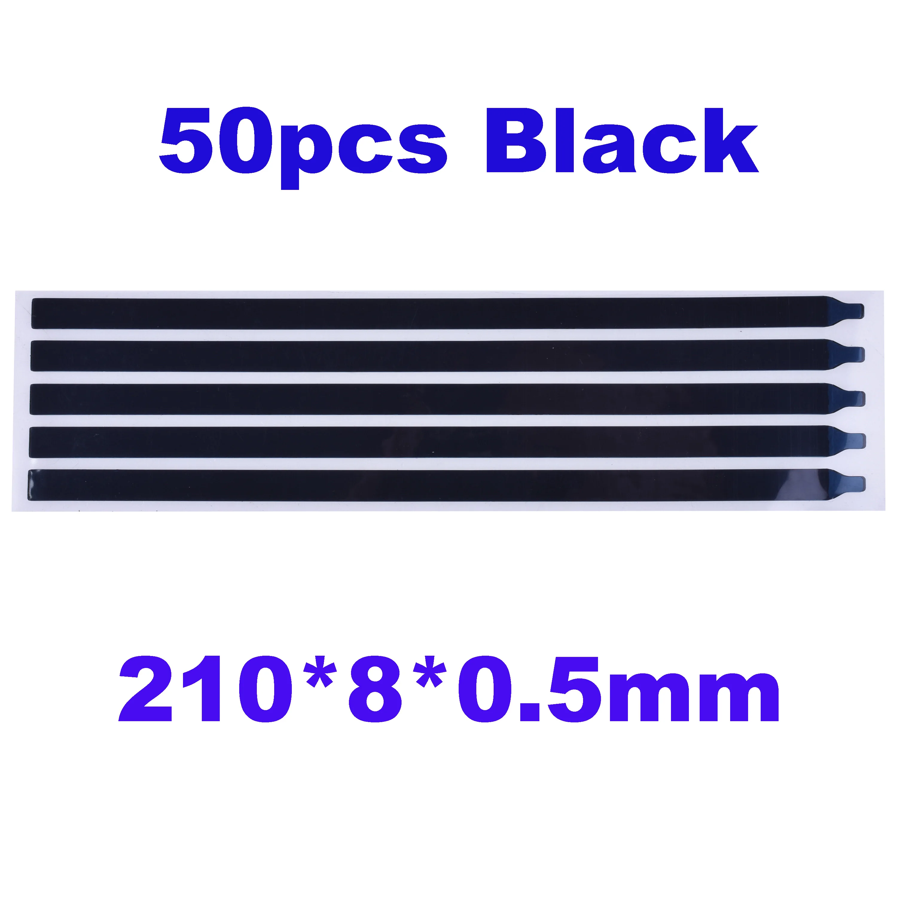 New Version Black Pull Tabs Stretch Release Adhesive Strips for LCD Screen with Handle without Tabs