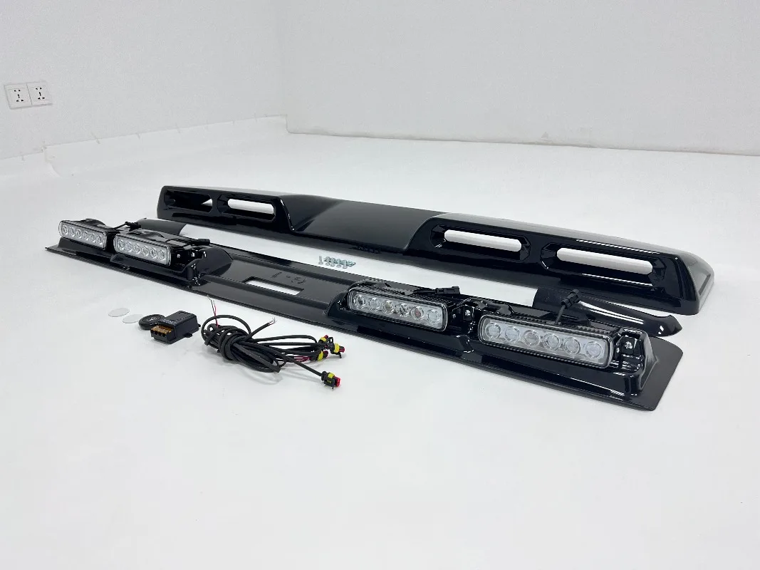 G Class W464 W463a G63 G500 G350D Roof Spoiler for G Class W464 W463a G63 G500 G350D Roof Spoiler with Four LED Light bar view 4
