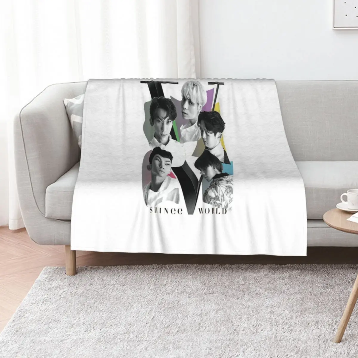 SHINee - Tour Throw Blanket Decorative Throw Large Baby Nap Loose Luxury Throw Blankets