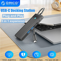 ORICO USB C Hub Type C To HDMI-compatible USB3.0 Adapter PD100W Card Read Ethernet Port Docking Station for MacBook USB Splitter