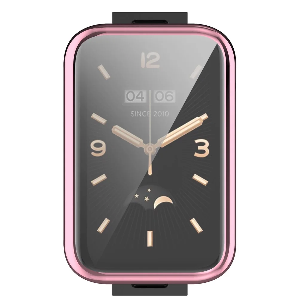 เคส TPU สําหรับ Xiaomi miband 7 Pro mi band 7Pro ชุบนุ่มเงา Slim Full Cover