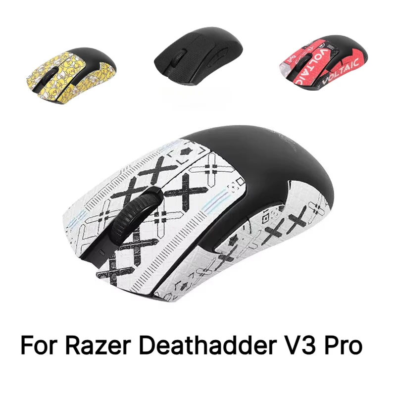 For Razer Deathadder V3 Pro – Anti-Slip Sweat-Proof Handmade Gaming Accessory High-Quality Lizard Skin Mouse Grip Tape