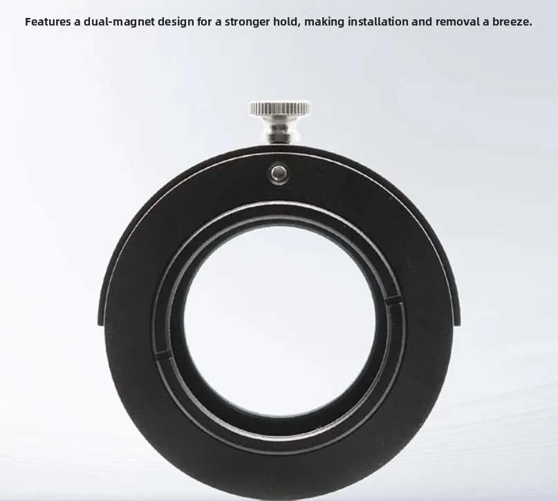 

2-inch Filter Drawer, Astrophotography Accessories M42 M54 Interface, New Leak-proof Light Design
