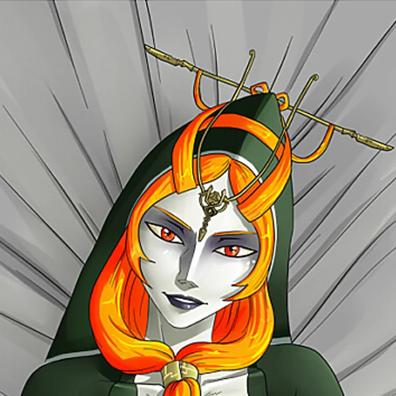 Midna Anime Dakimakura Pillow Cover Double Sided Print Hugging Body Pillow Case Multi Size 120-180cm