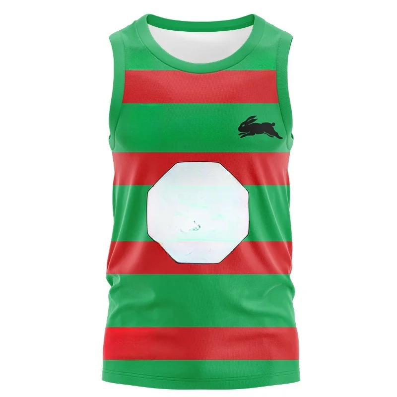 

VEST South Sydney Rabbitohs 2024 home jersey for men(Custom name and number )