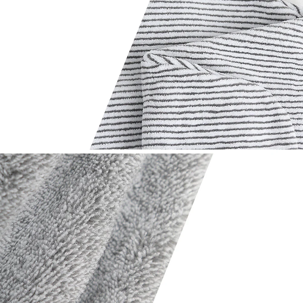 

2pcs Fast Drying Hair Towel Cap Thickened Superfine Fibre Hair Drying Cap For Shower Bathing Travel Gym Home Use Towels Set