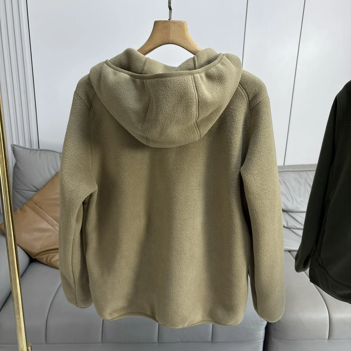 

Мужская повседневная куртка с капюшоном на подкладке Fce, теплая, антифриз, осень-зима, Thiened, полиэфирное волокно, застежка-молния, длинная све...