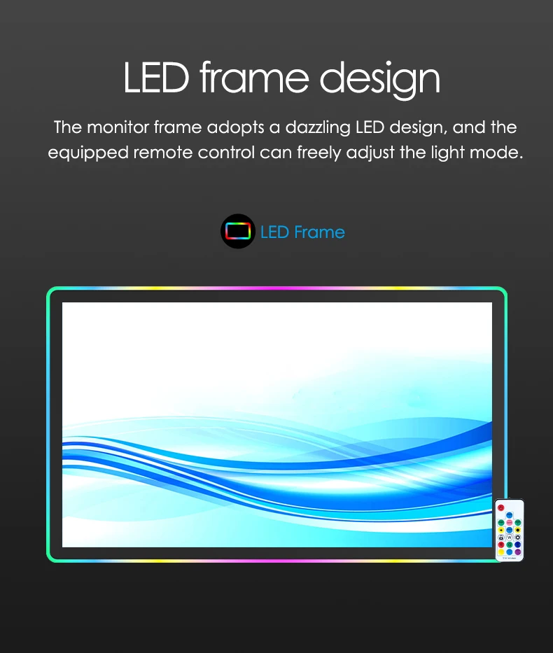 High Sensitive 21.5 Inch LCD Horse Racing Touch Display For Table Game Touch Monitor