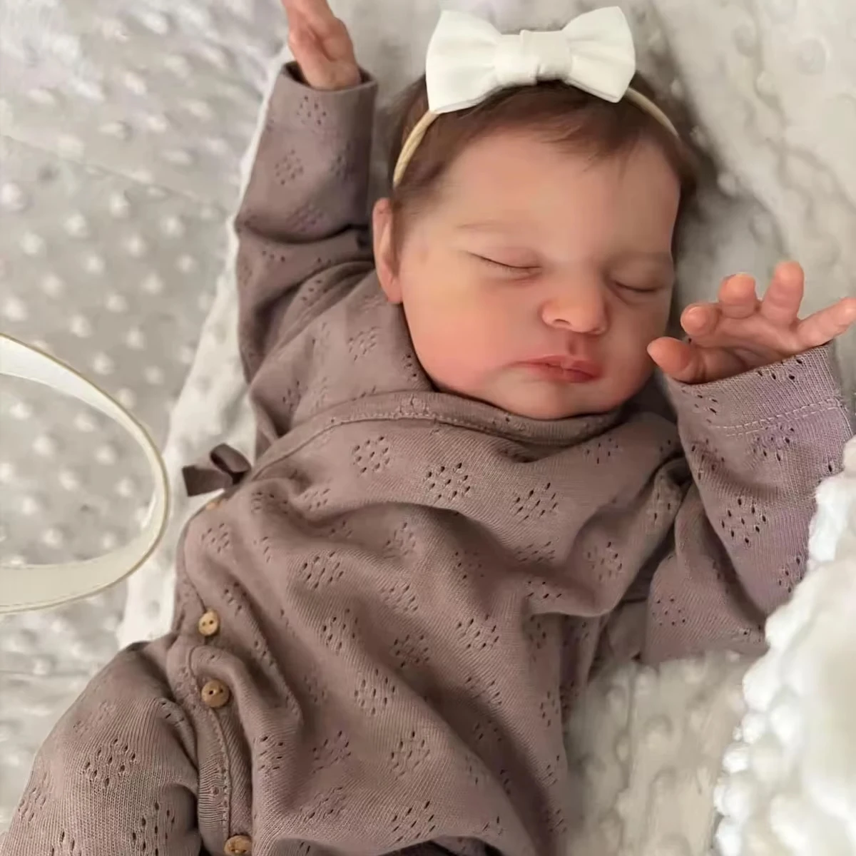 

JOYORA Realistic High Quality Handmade 3D Skin Rebirth Doll High Quality Gift Fashion Rebirth Doll Birthday Christmas Gift