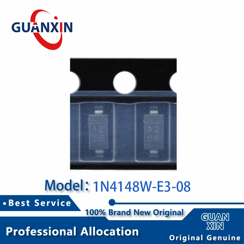 100% New 1N4148W-E3…