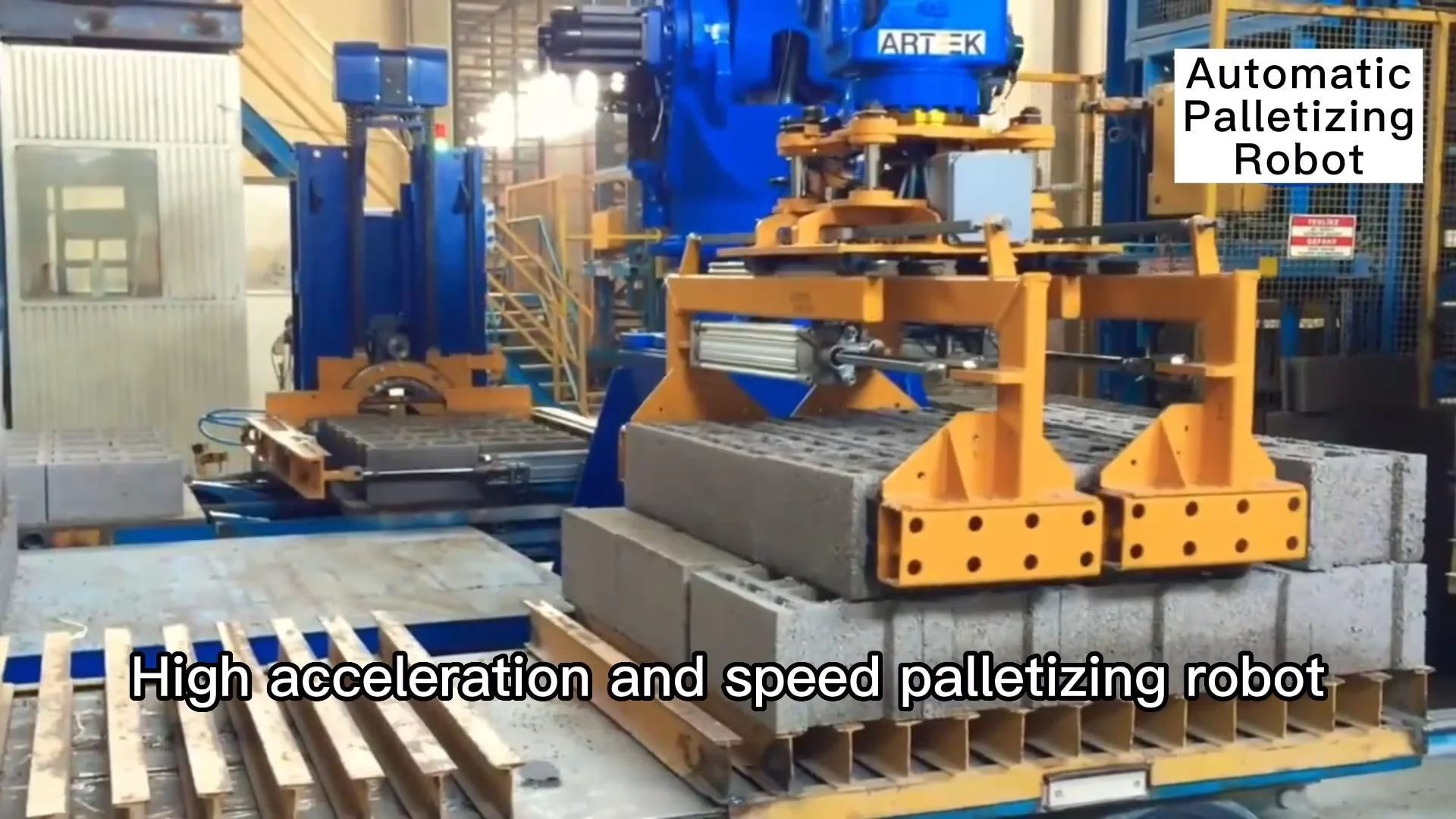 High Precision Yaskawa PL190 4 Axis Robot | Automated Loading and Unloading | Payload 190kg