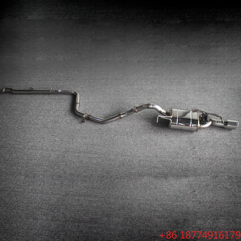 

MM Factory OEM SS304 Catback for PAJERO 3.0/3.8 2006-2021 with Muffler Valve Exhaust System