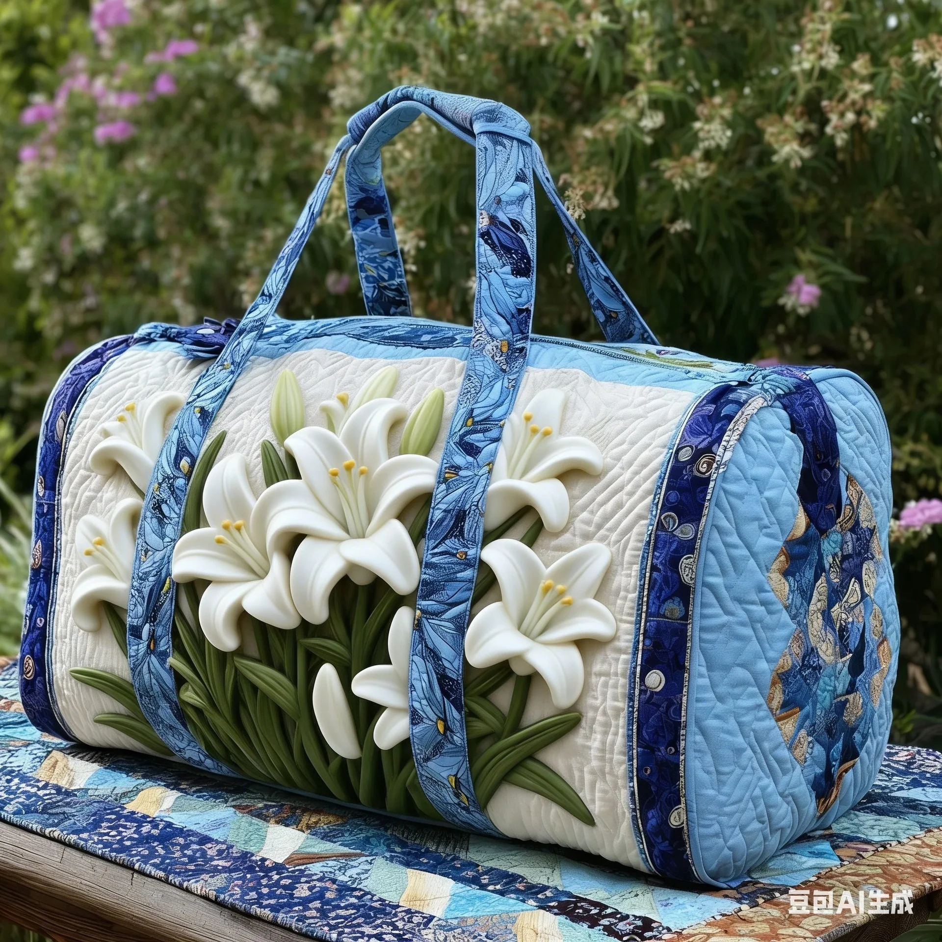 

3D Printed Quilted Bags daily Personalized Gifts Custom Bags fashion Handbag Tote Bag Training Travel Bag Beach Hiking Camping