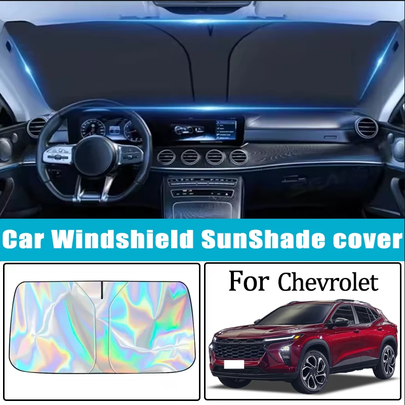 Car Windshield Sunshades Cover for Chevrolet Malibu Cruze Camaro Equinox Blazer Tahoe Traverse Sun Protection