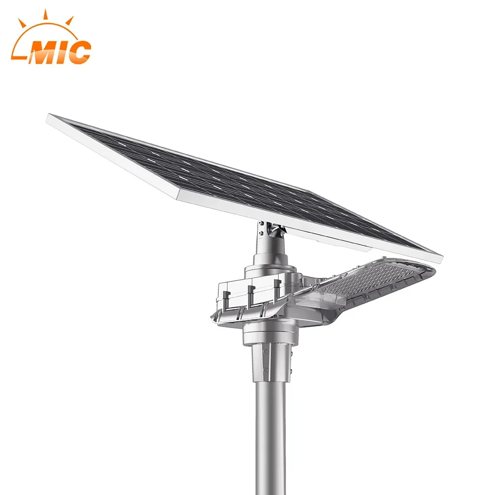 New Arrival Factory Wholesale Outdoor Waterproof All In Two Semi Separated Solar Street Light Garden Light