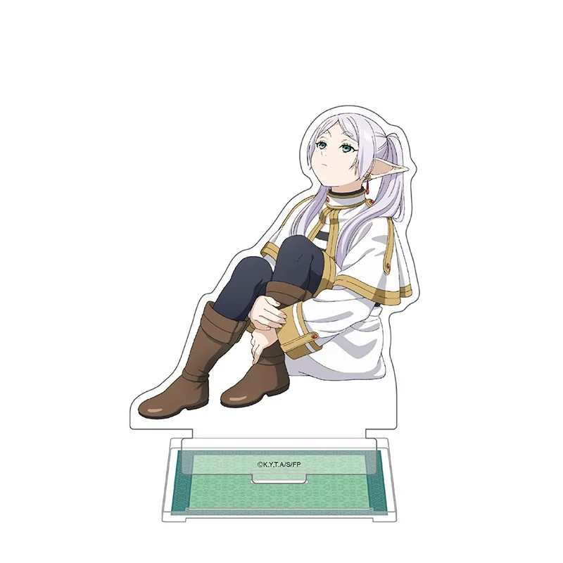 Frieren: Beyond Journey's End 15CM Popular Anime Character Acrylic Stand Figure Cool Desk Ornament Cosplay Prop Gift Keychain