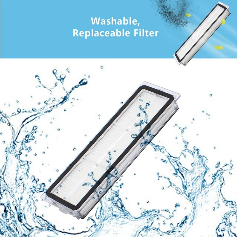 SANQ For Dreame L10 Ultra L10s Ultra Main Side Brush Hepa Filter Mop Cloth Dust Bags Robot Vacuum Cleaner Parts