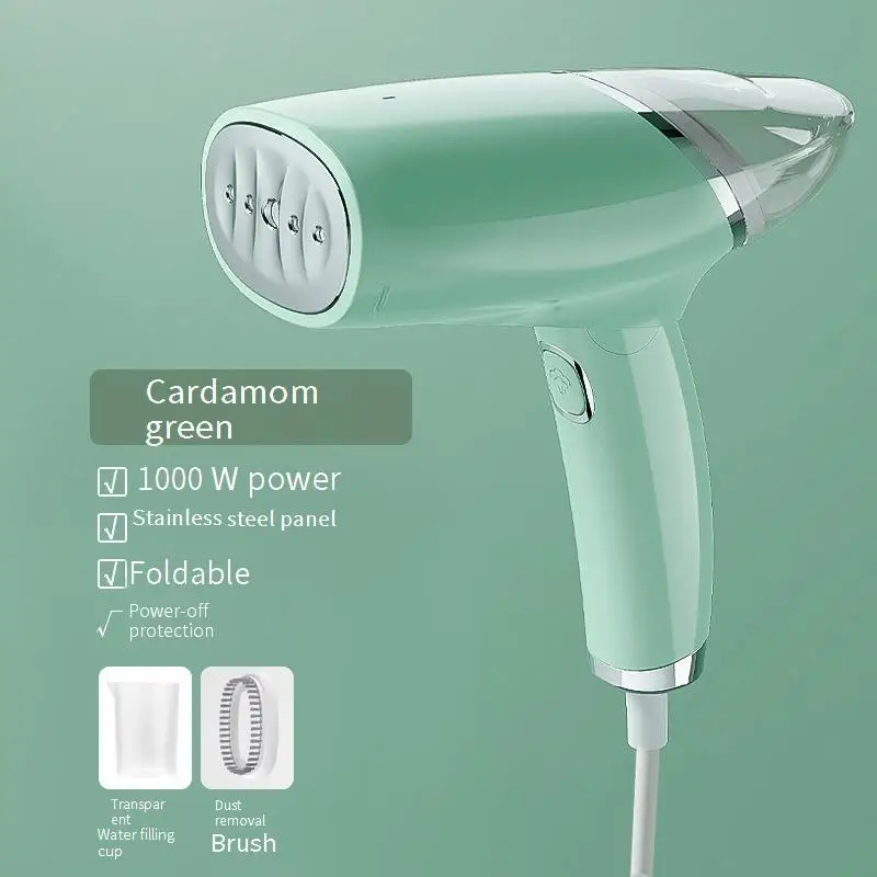 ماكينة كي معلقة محمولة باليد، فرشاة بخار منزلية صغيرة، ماكينة كي صغيرة محمولة قابلة للطي للسفر