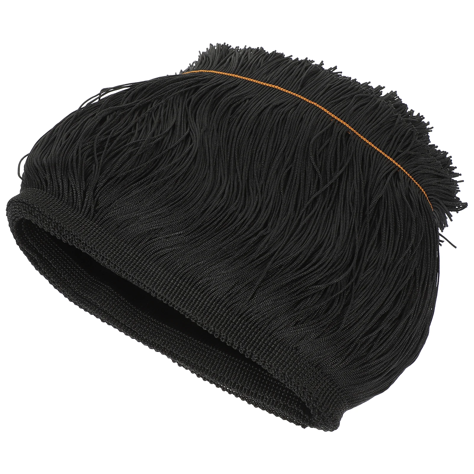 

Sofa Cushion Fringe Trim DIY Tassel Trim High-Grade Polyester Material Long Enough for DIY Craft Projects Curtain Fringe