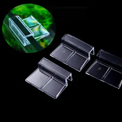 4pcs Fish Tank Cover Acrylic Bracket Aquarium Anti-jump Net Transparent Bracket Upper Filter Support Shelf Partition Rack Pet