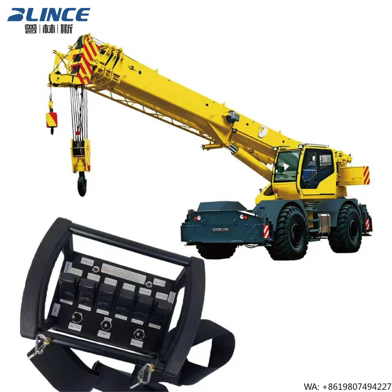DC 12/24 Volt Wireless Hydraulic Control Valve  Remote Hydraulic Distribution Control for Special Vehicle Truck Crane