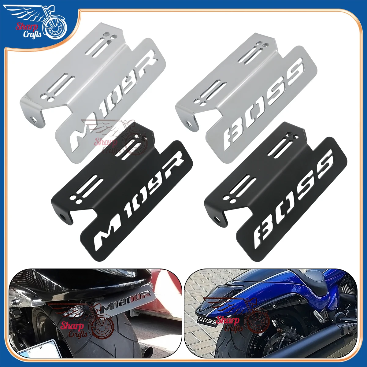 Motorcycle Holder Bracket Rear Tail Tidy Fender Eliminator For Suzuki Boulevard M109R Intruder M1800R VZR1800 Boss 2006-2022