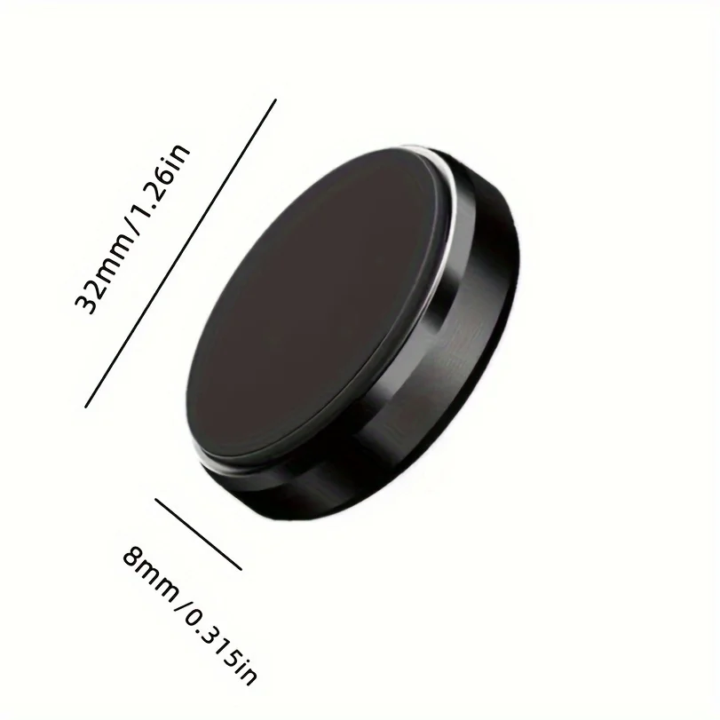 Mini universal sticker car navigation dashboard out of trend alloy car magnet magnetic bracket household random sticker