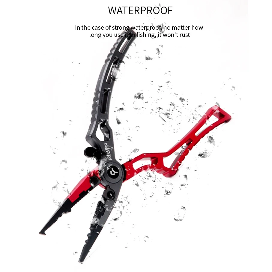 

Многофункциональные плоскогубцы для контроля рыбы, новинка из нержавеющей стали с крючками, плоскогубцы Luya, алюминиевые литые плоскогубцы для рыбы, алюминиевый сплав