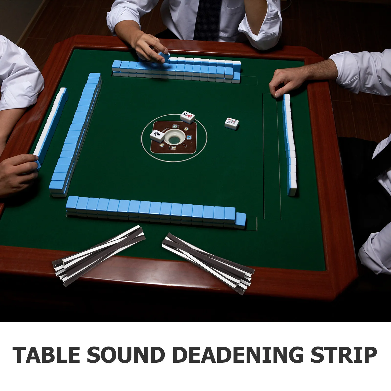 Automatic Mahjong Machine Silent Strips 4 Piece Soundproof Noise Reduction Anti Collision Frame Accessories
