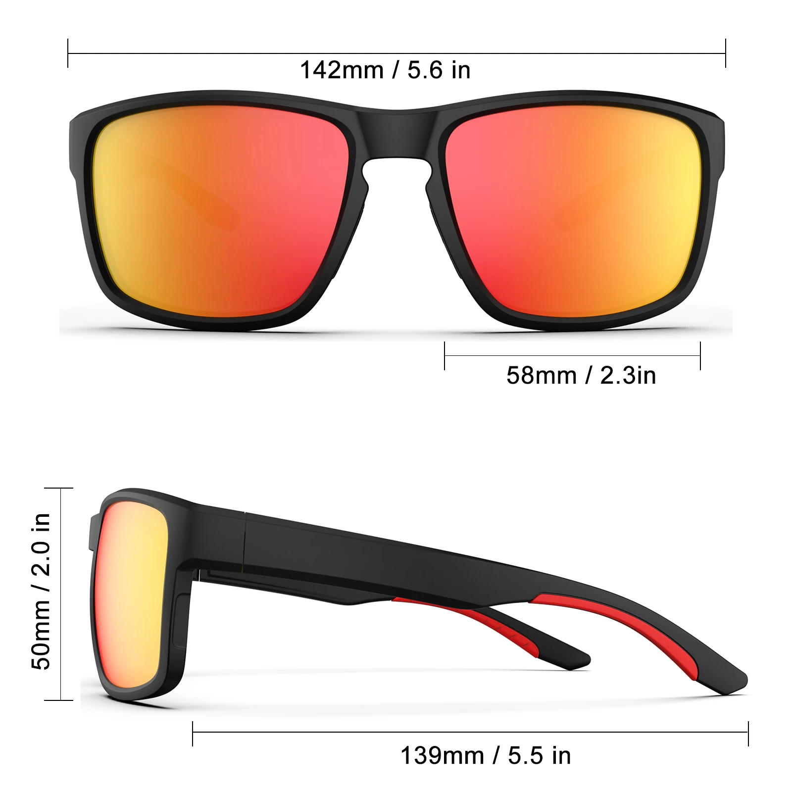 

Солнцезащитные очки для мужчин, поляризованные, с защитой от ультрафиолета, для рыбалки, велоспорта, дизайнерские, для активного отдыха, спортивные