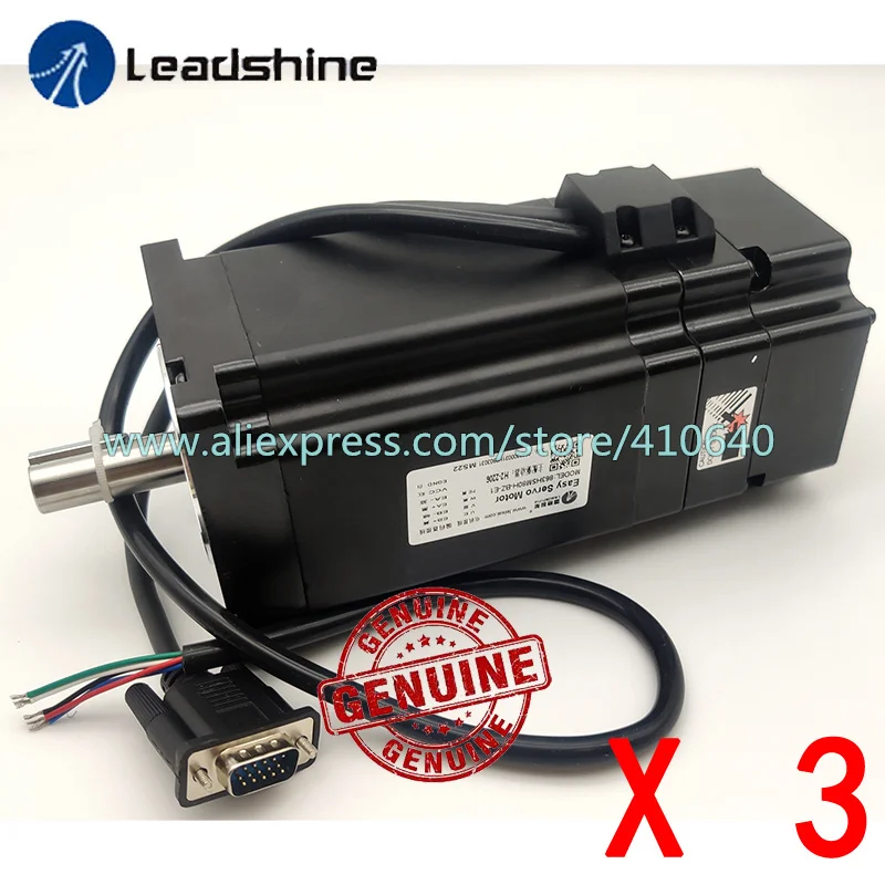 

863HSM80H-BZ-E1 3 phase Leadshine Easy Servo Motor Closed Loop Stepper 100 Genuine