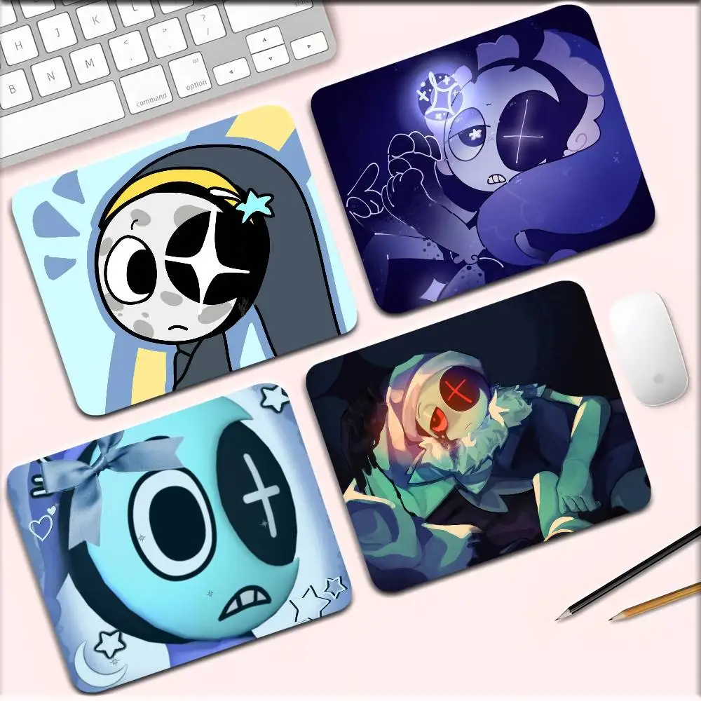 Dandys W-World Goob Bassie Astro Mousepad Small LockEdge Mouse Pad For Gamers Computer Desk Pad Rectangular Anti-slip Rubber