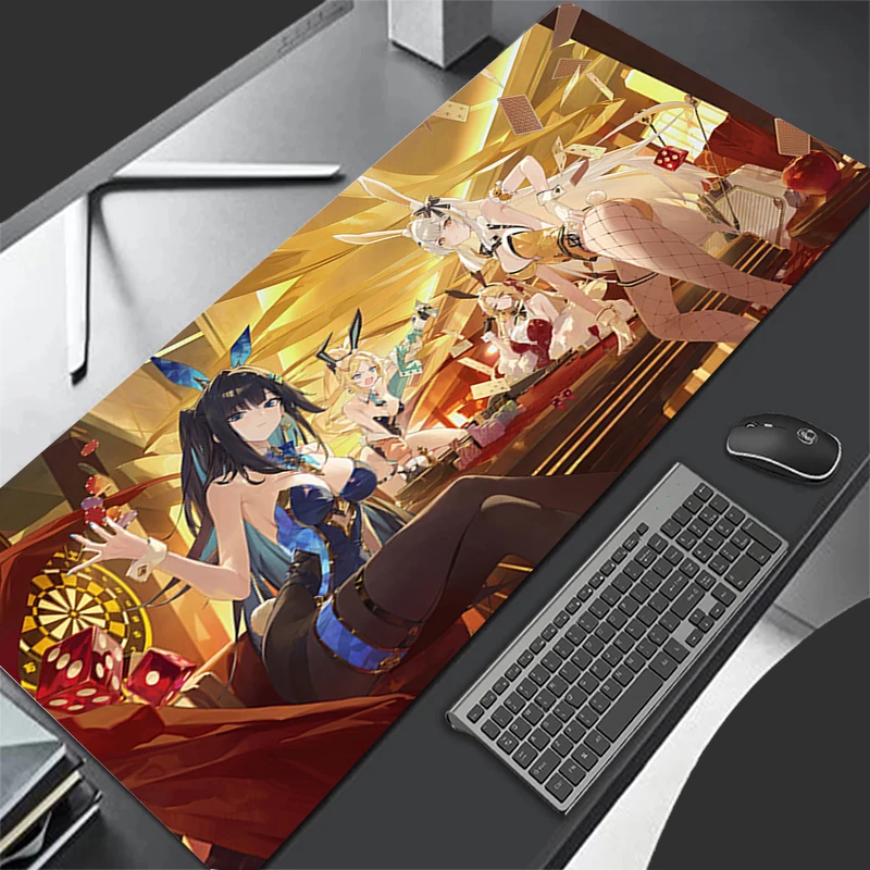 Mousepad Pattern Mouse Pad Desk Mat Computer Gaming HD Black Survival Eternal Return Keyboard Pad Rubber Mat Non Slip Mouse Mat