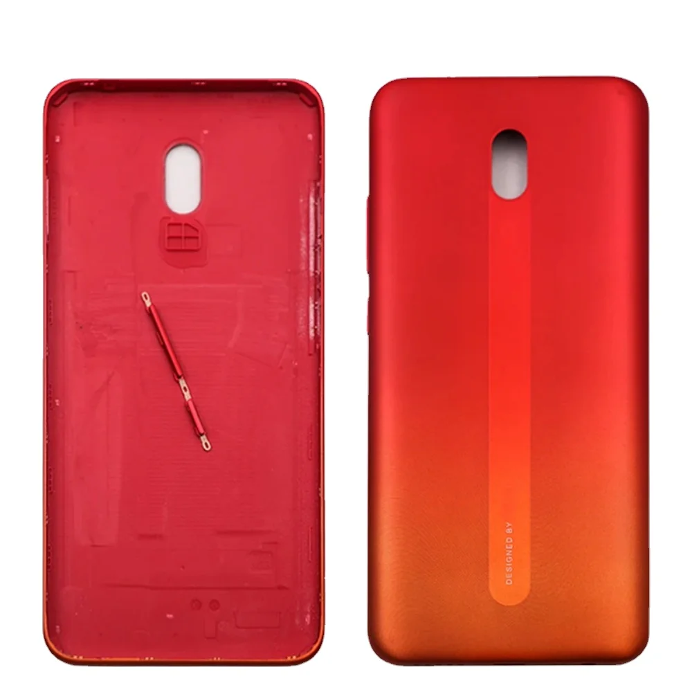 AAA For Xiaomi Redmi 8 Redmi8 Battery Back Cover Rear Door For Redmi 8A Plastic Panel Mobile Phone Housing Case No NFC Replace