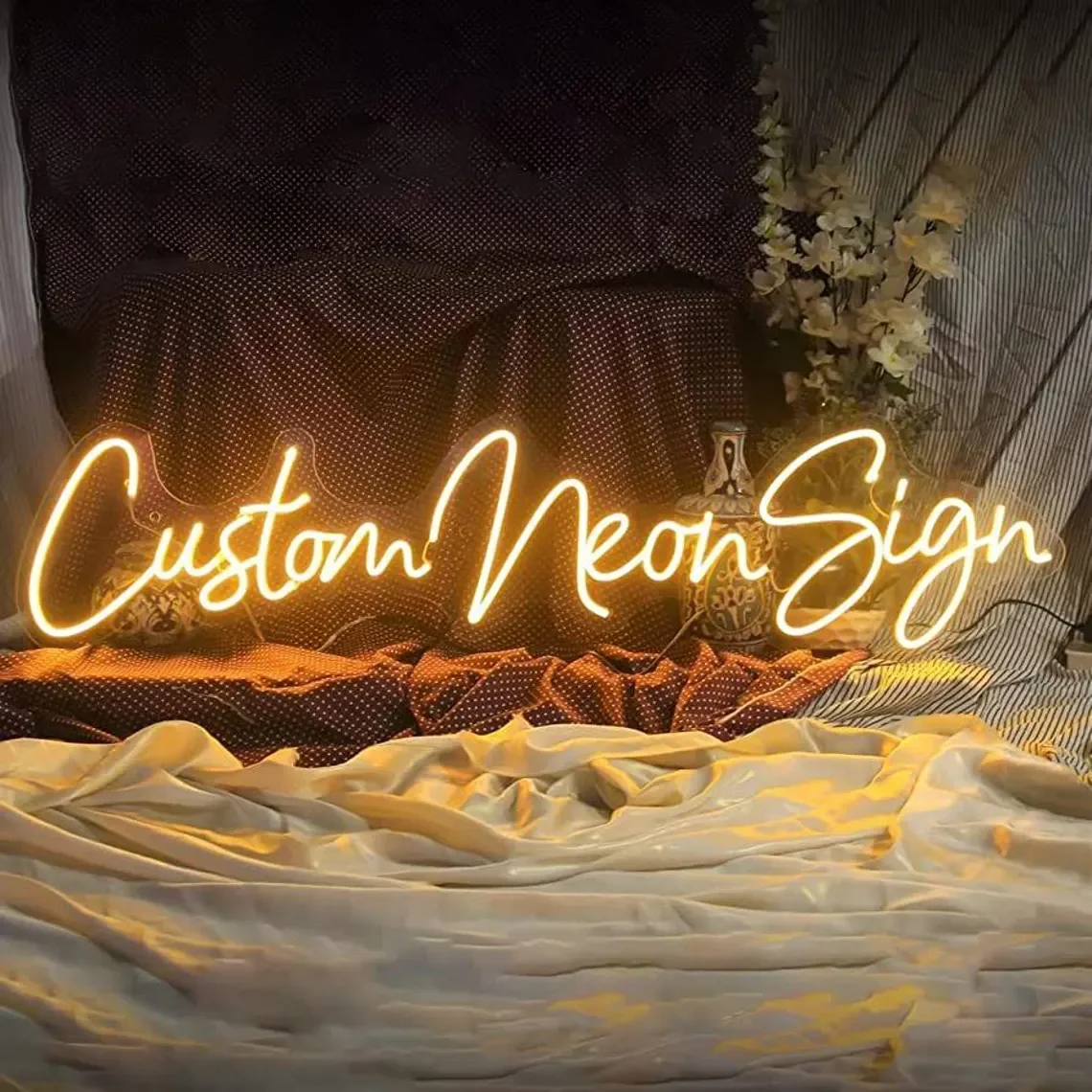Bedroom Lighting Decor Ideas - Kişiye Özel Neon Işık Tabelası LED
