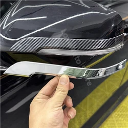 For Trumpchi GAC GS8 2nd Gen 2022-2025 Car ABS Side Door Mirror Rearview Mirror Anti-friction Anti-collision Strip Sticker