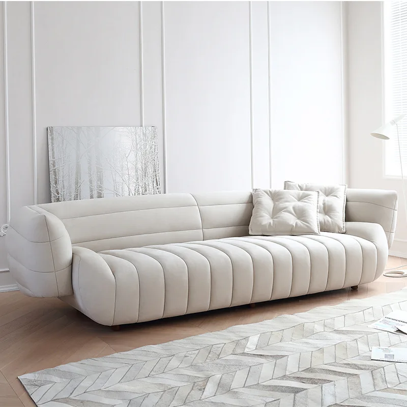 

SF44 Soft Sofa Sets Hot Selling Cloud Comfortable Square Sectional Living Room White Cloud Sofa Furniture
