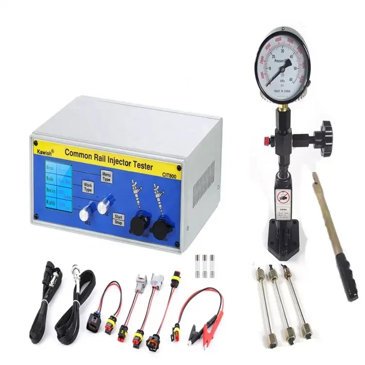 CIT800 Diesel Common Rail Injector Tester S60H Nozzle Validator Diesel Piezo Injector Tester