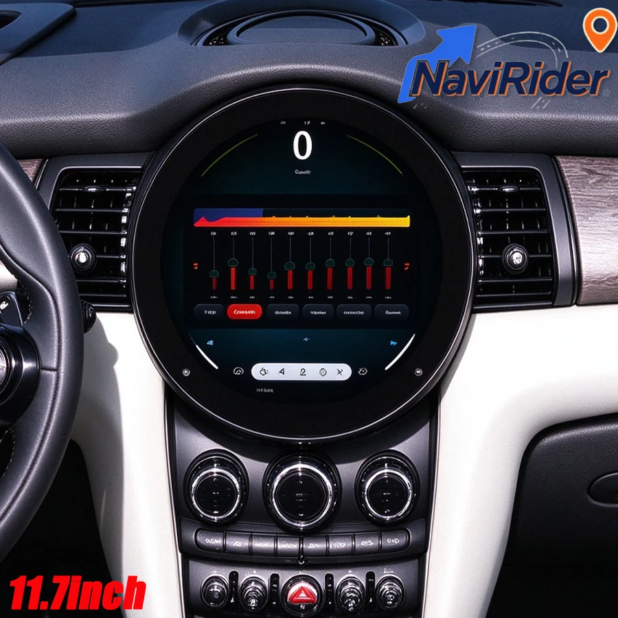 11.7'' Android Navigation For BMW Mini One F55 Cooper F56 Clubman R56 R60 2007-2016 Stereo Carplay Car Radio GPS Audio Head Unit