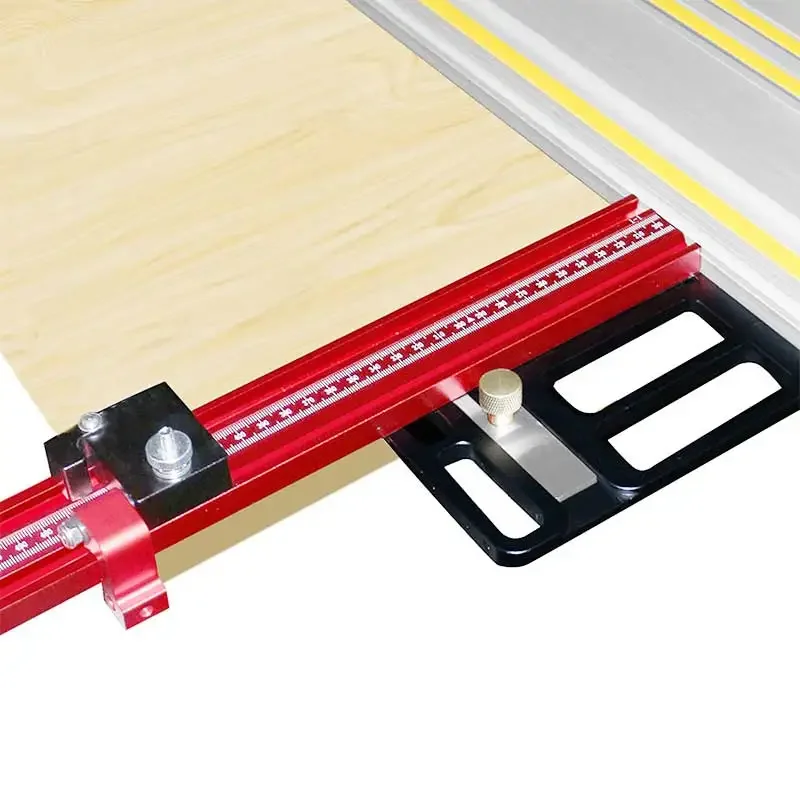 Woodworking Electric Circular Saw Engraving Machine Auxiliary T Track Cutting Board Tool 90 Degree Right Angle Guide Rail Clamp