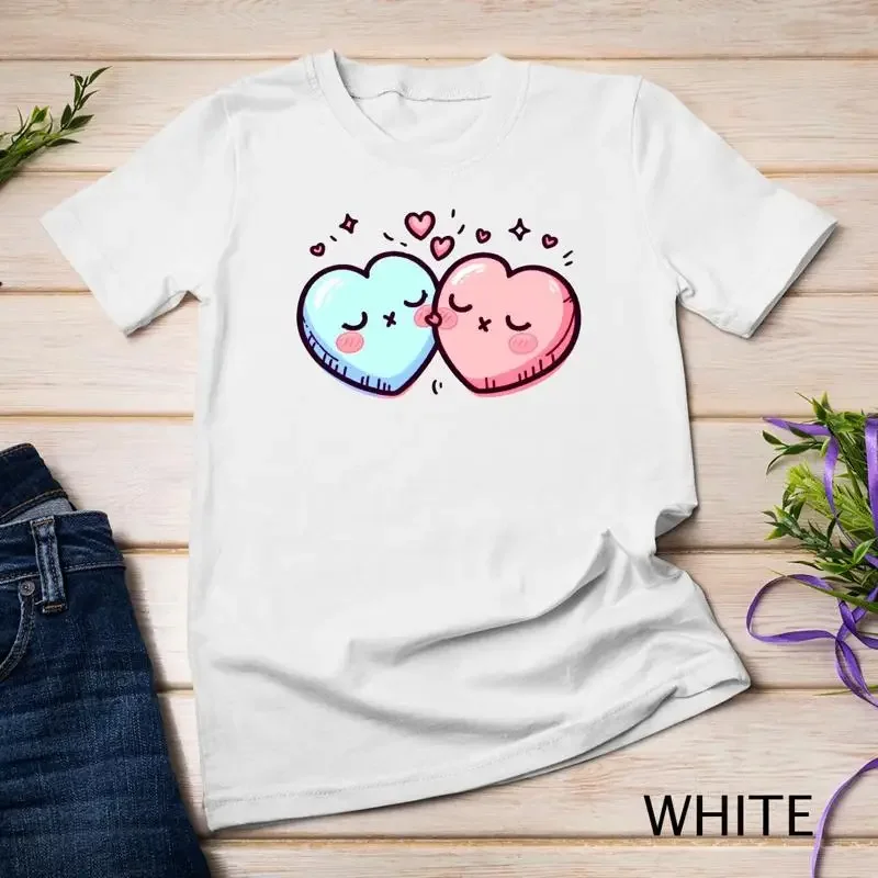Love is Sweet A Cute Valentine s Day Design Funny T Shirt Unisex T shirt