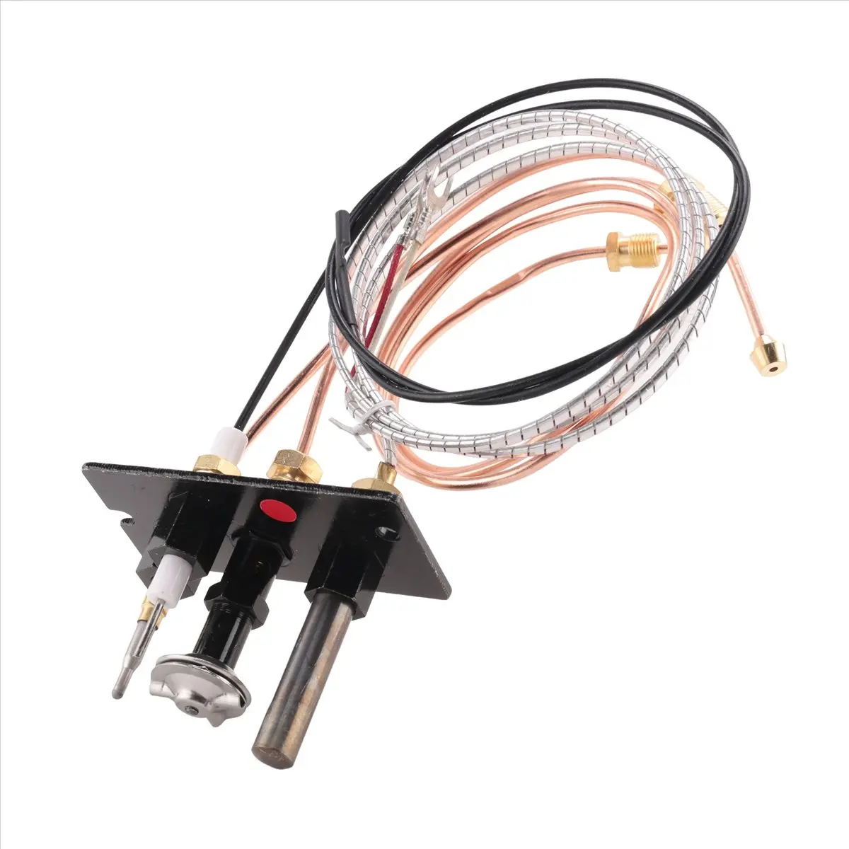 A75K Propane & Natural Gas Fireplace Pilot Assembly Include Pilot Tube, Thermocouple and Ignitor Wire Used for Fireplaces
