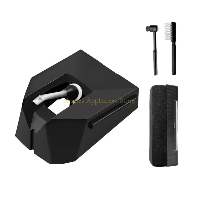 D0AB سجل مشغل الاستبدال الإبرة الملمس البلاستيكي سهلة التثبيت مع الفرشاة