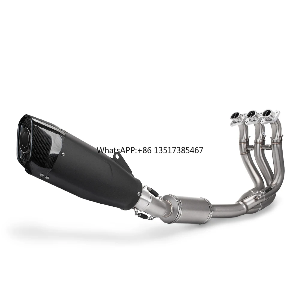 

For Triumph Trident Tiger 660 Tiger 660 TIGER SPORT 660 2018-2023 Motorcycle Exhaust Pipe Exhaust Muffler Full System