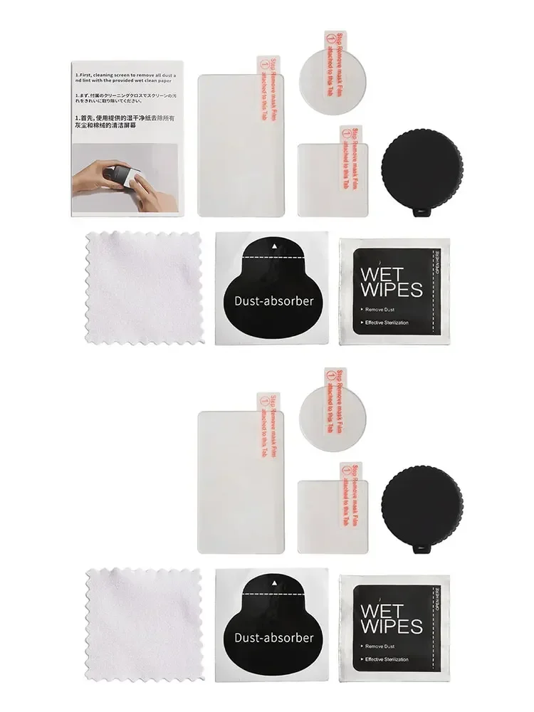 Premium Lens Screen Protector For Osmo-Action 5 Pro Protection Tempered Glass Front Rear Screen Protector Lens Cover